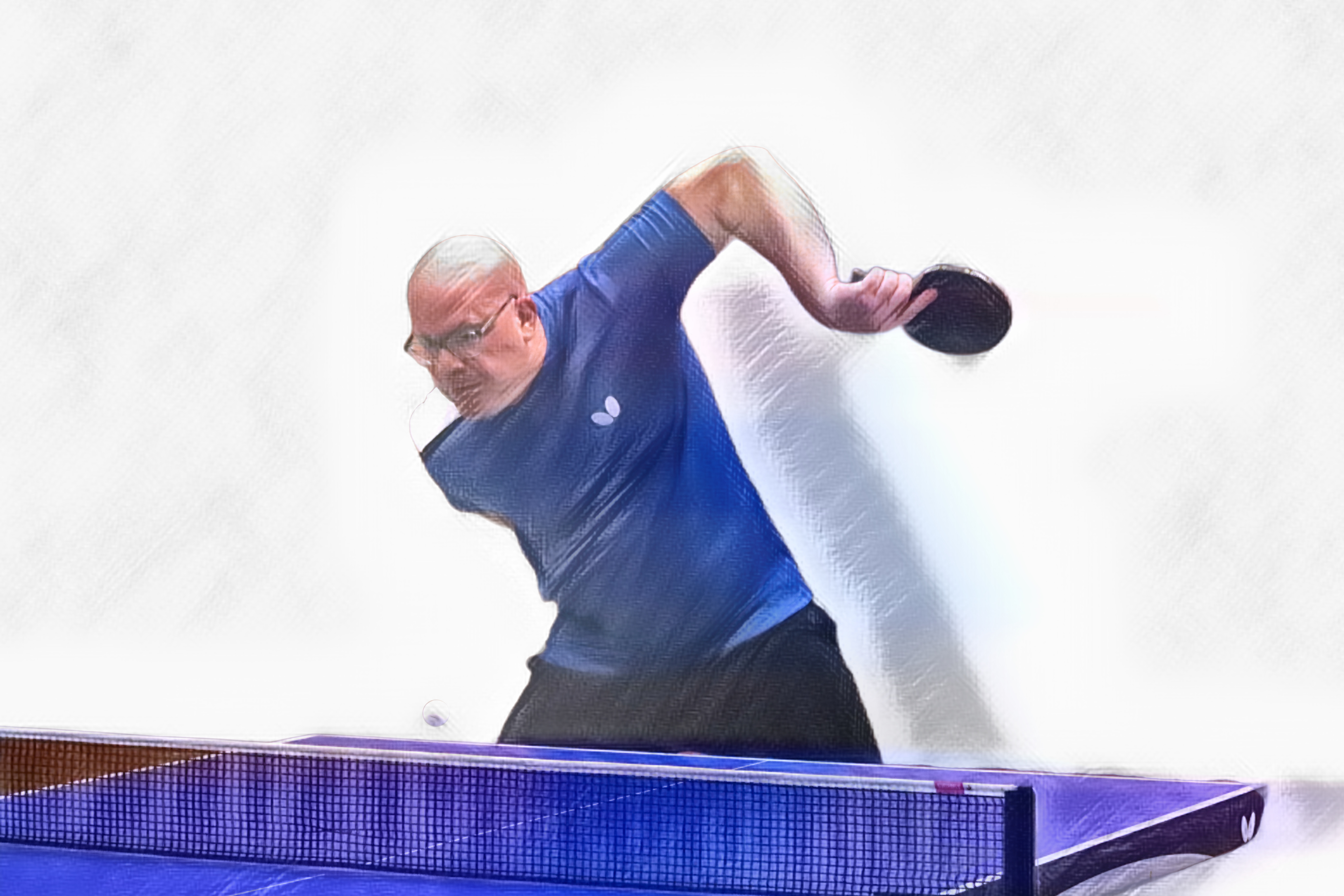 Alex Golnik beim Match